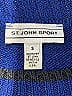 St. John Sport Blue Sweater Vest Size S - photo 6