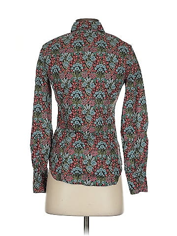Liberty Art Fabrics for J.Crew Long Sleeve Blouse (view 2)