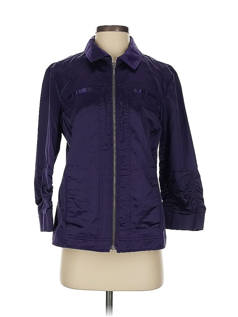Pre-owned Chico's Jacket In Purple