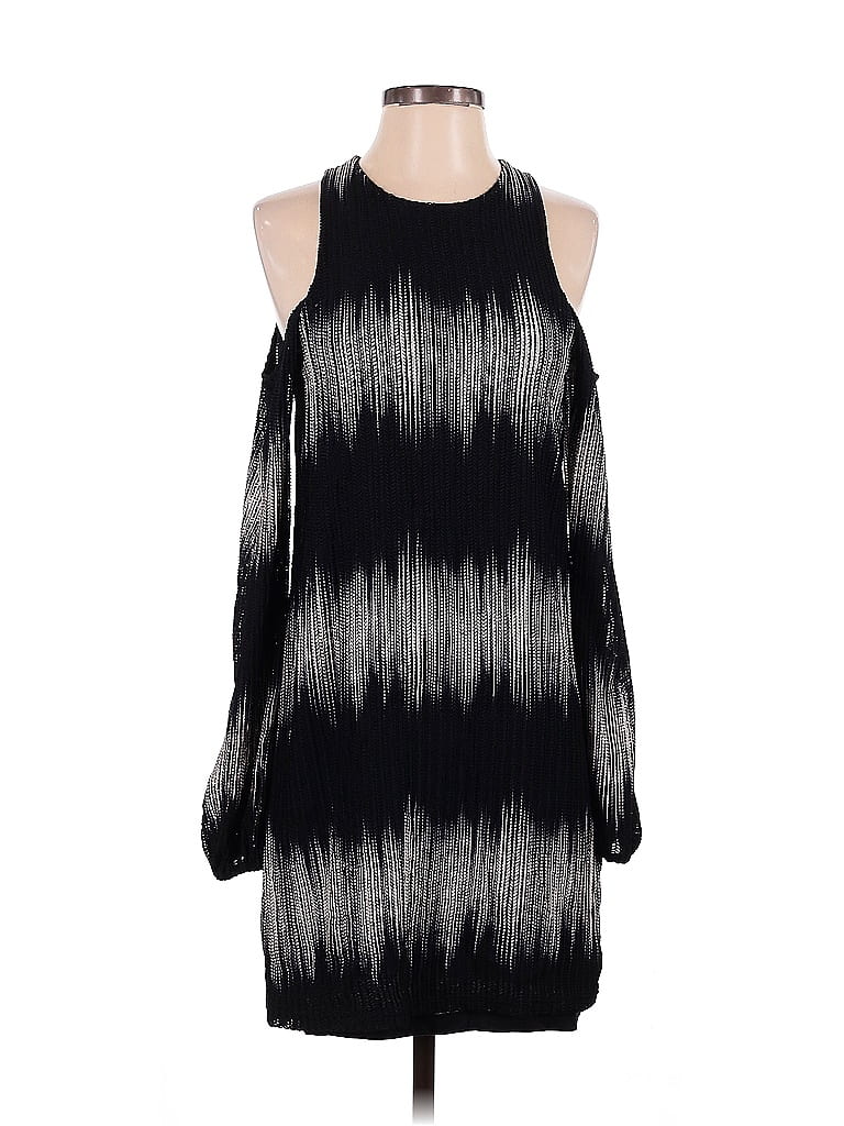 Zara W&B Collection 100% Viscose Black Casual Dress Size S - photo 1