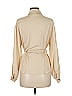 Contesa 100% Tencel Tan Long Sleeve Blouse Size M - photo 2