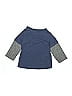 First Impressions 100% Cotton Blue 3/4 Sleeve T-Shirt Size 6-9 mo - photo 2