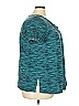 Woman Within Teal Short Sleeve Henley Size 22 - photo 4