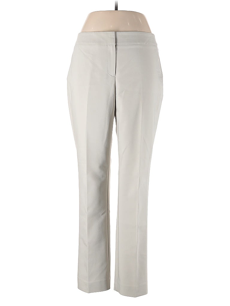Ann Taylor Factory Solid Gray Dress Pants Size 10 - photo 1