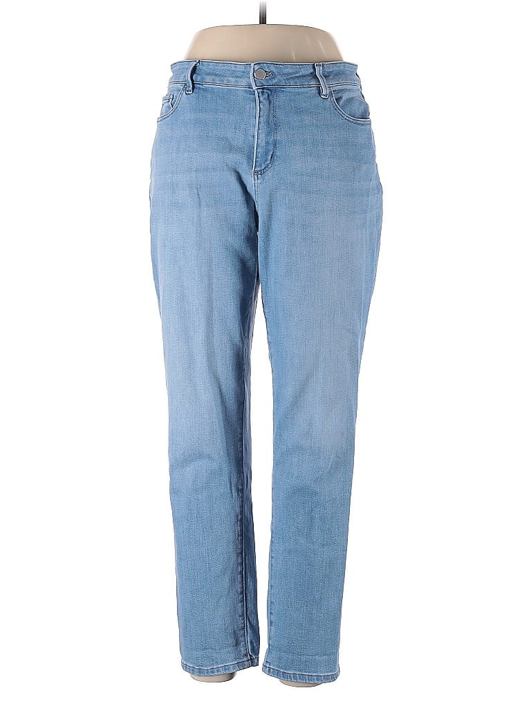 Ann Taylor Factory Blue Jeans Size 10 - photo 1