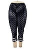 Catherines Print Blue Casual Pants Size 2X - photo 1