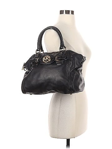 MICHAEL Michael Kors Leather Satchel (view 2)