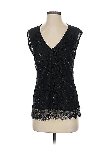 Velvet Sleeveless Blouse (view 1)