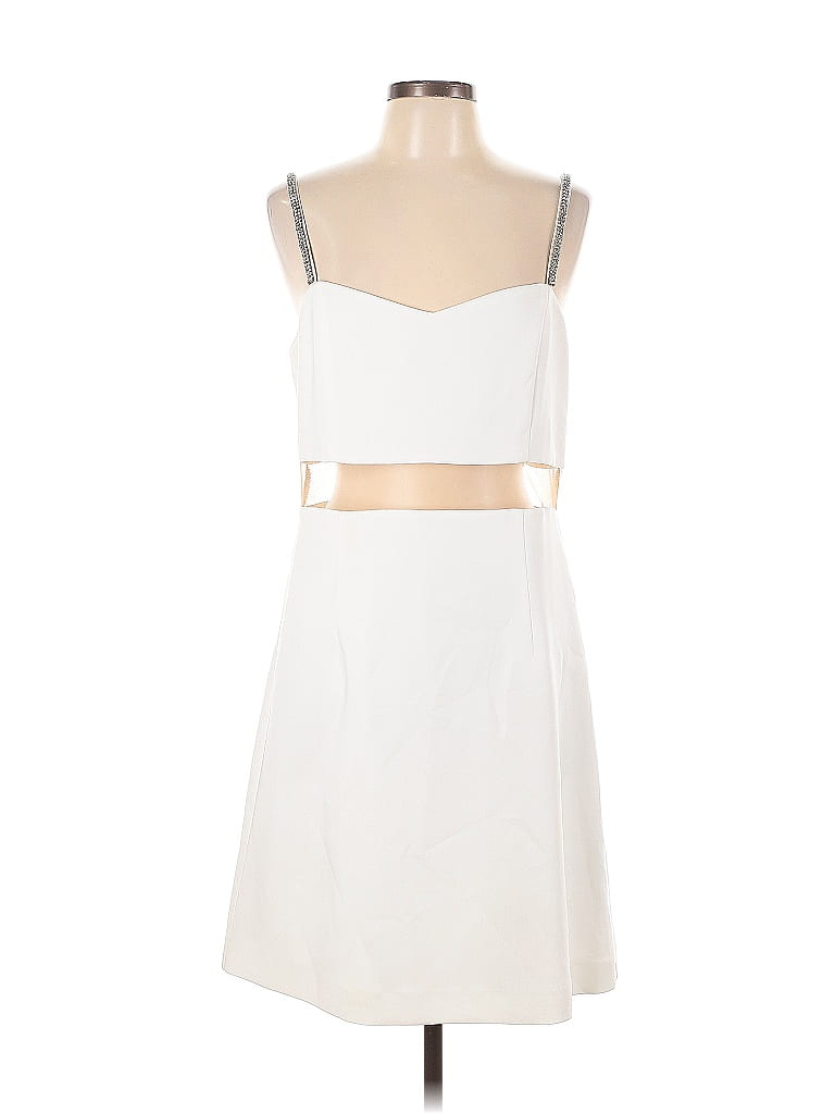 Alexia Admor White Cocktail Dress Size 12 - photo 1