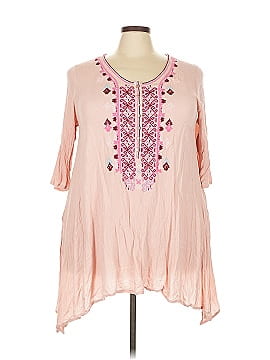 Roaman's 3/4 Sleeve Blouse