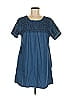 World Market 100% Cotton Blue Short Sleeve Top Size M - photo 1