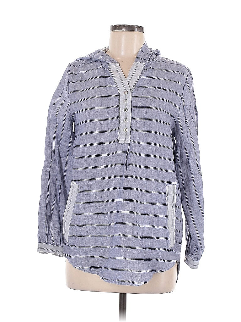 Pre-owned Soft Surroundings Pullover Sweater In Blue