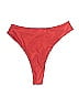 Zaful Solid Red Swimsuit Bottoms Size L - photo 2