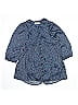 Zara Kids 100% Viscose Blue Dress Size 6 (big kids) - photo 1
