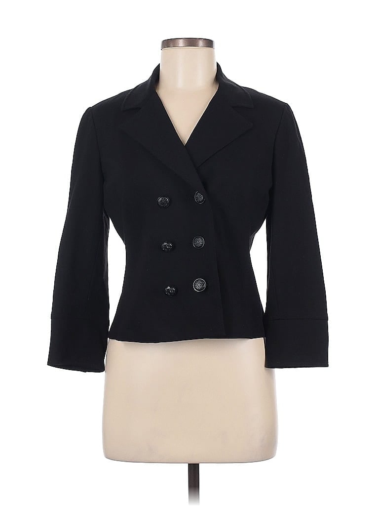 Pre-owned Cabi Blazer Jacket In Black
