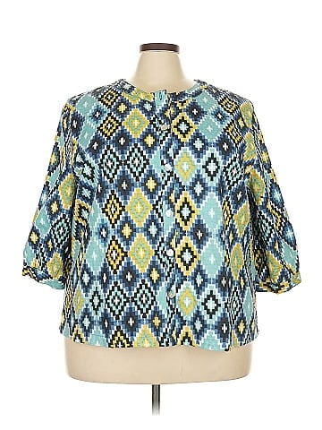 Serengeti 3/4 Sleeve Blouse (view 1)