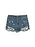 Rewash 100% Cotton Stars Blue Denim Shorts Size 31 waist - photo 1