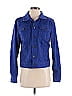 Tory Burch Blue Denim Jacket Size 3 - photo 1