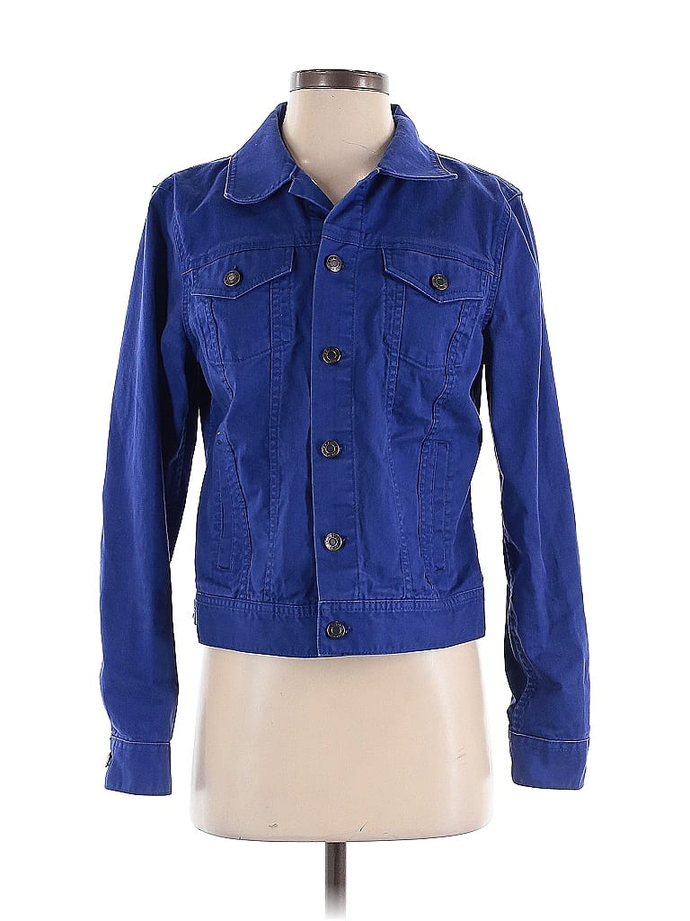 Click to view more detailed imagery on our partner's website Pre-owned Tory Burch Denim Jacket In Blue