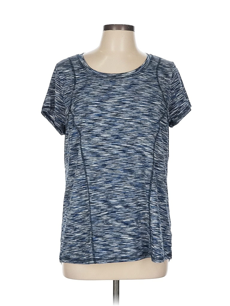 Xersion Tweed Blue Active T-Shirt Size L - photo 1
