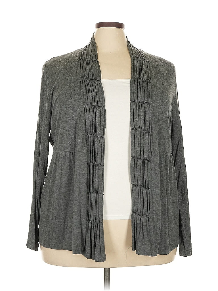 Pre-owned Design History Cardigan Sweater In Gray