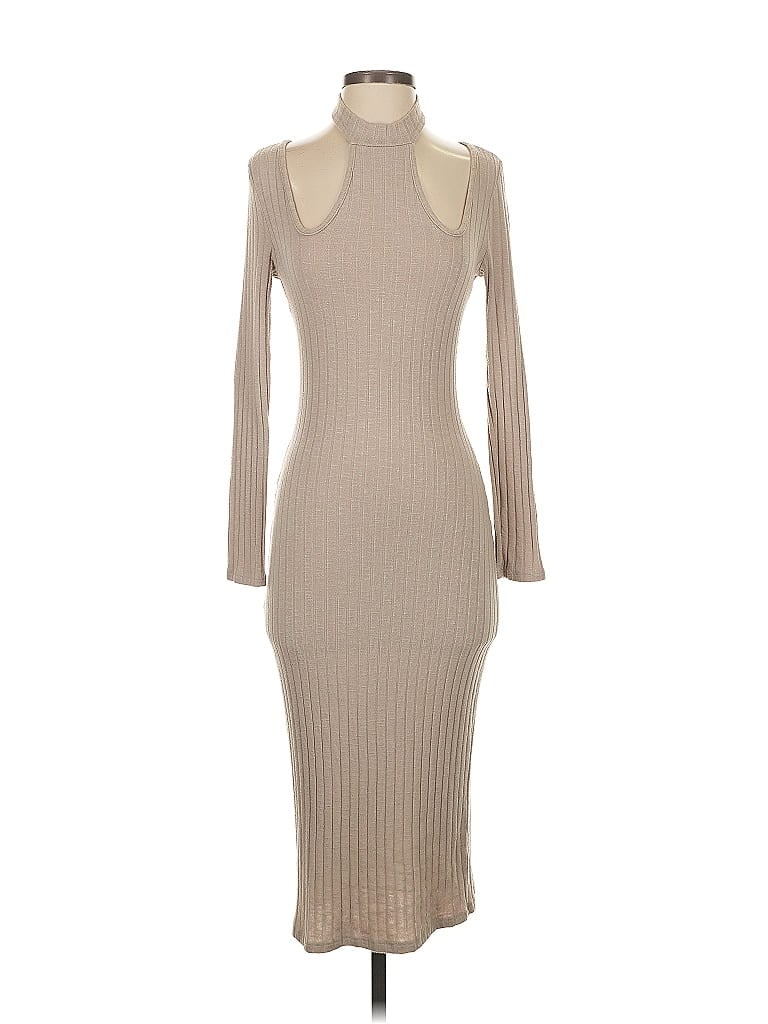 Charlotte Russe Tan Cocktail Dress Size S - photo 1