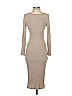 Charlotte Russe Tan Cocktail Dress Size S - photo 2
