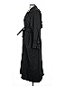 London Fog Black Gray Trenchcoat Size 6 - photo 5
