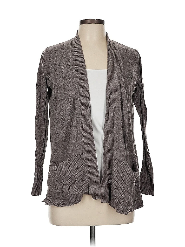 Pre-owned Sonoma Goods For Life Cardigan Sweater In Gray