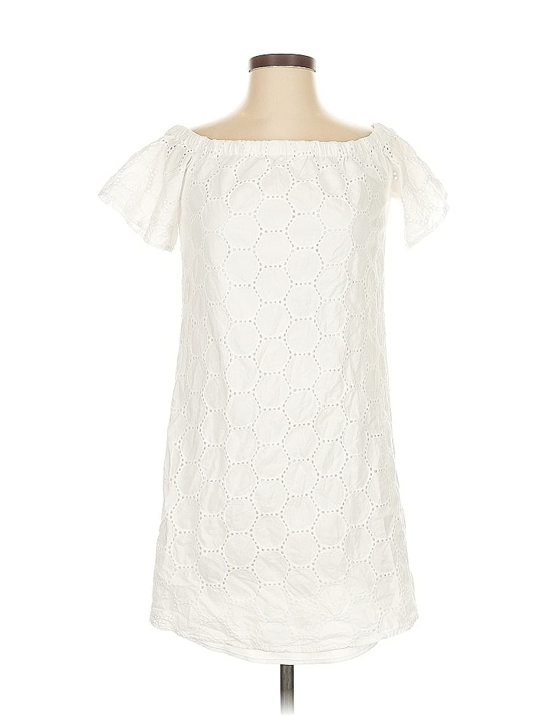 Sail to Sable 100% Cotton White Casual Dress Size XS - photo 1