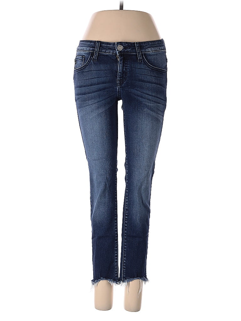 KANCAN JEANS Hearts Blue Jeans Size 27 waist - photo 1