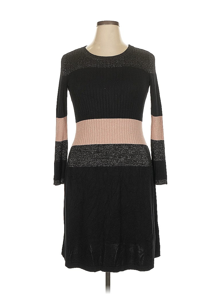 Roz & Ali Black Casual Dress Size 1X - photo 1