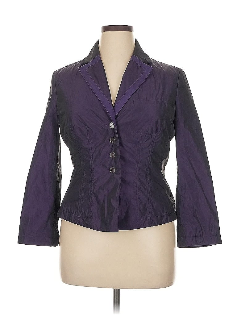 Click to view more detailed imagery on our partner's website Pre-owned Armani Collezioni Blazer Jacket In Purple