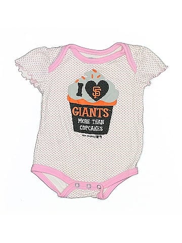 Genuine Merchandise by Team Athletics Short Sleeve Onesie (view 1)