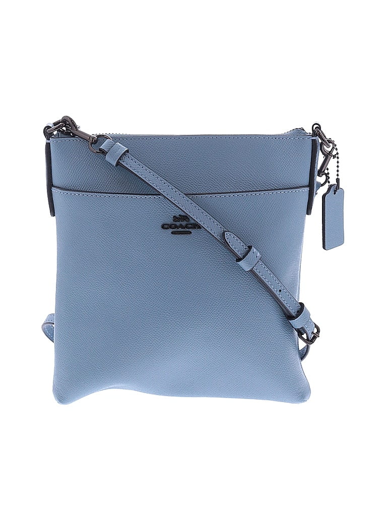 Coach Factory 100% Leather Blue Leather Crossbody Bag One size - photo 1
