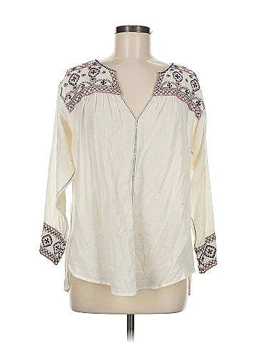 Velvet Long Sleeve Blouse (view 1)