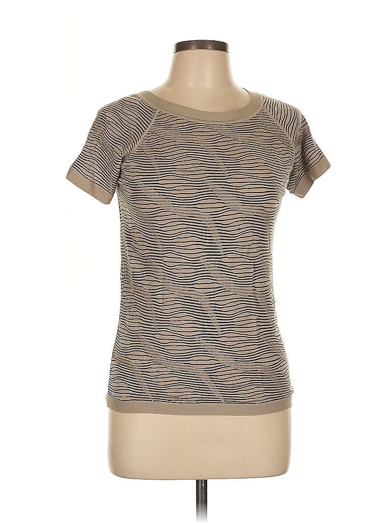 Giorgio Armani Brown Short Sleeve T-Shirt Size EU (IT) 46 / US 10 - photo 1
