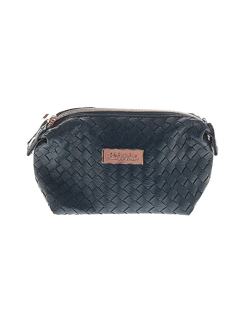 Assorted Brands Gray Blue Makeup Bag One size - photo 1