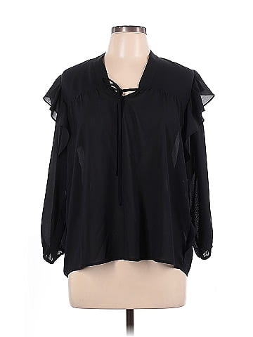 Collective Concepts 3/4 Sleeve Blouse (view 1)