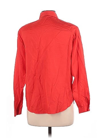 Carole Little Long Sleeve Silk Top (view 2)