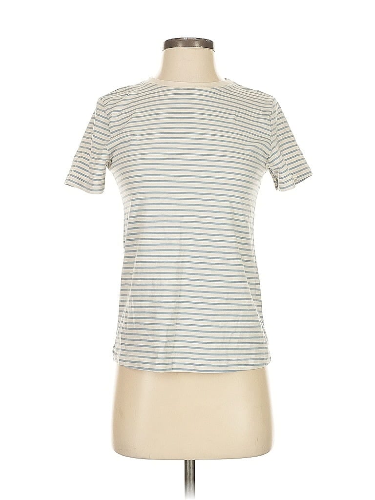 Pre-owned Mng Short Sleeve T-shirt In Blue