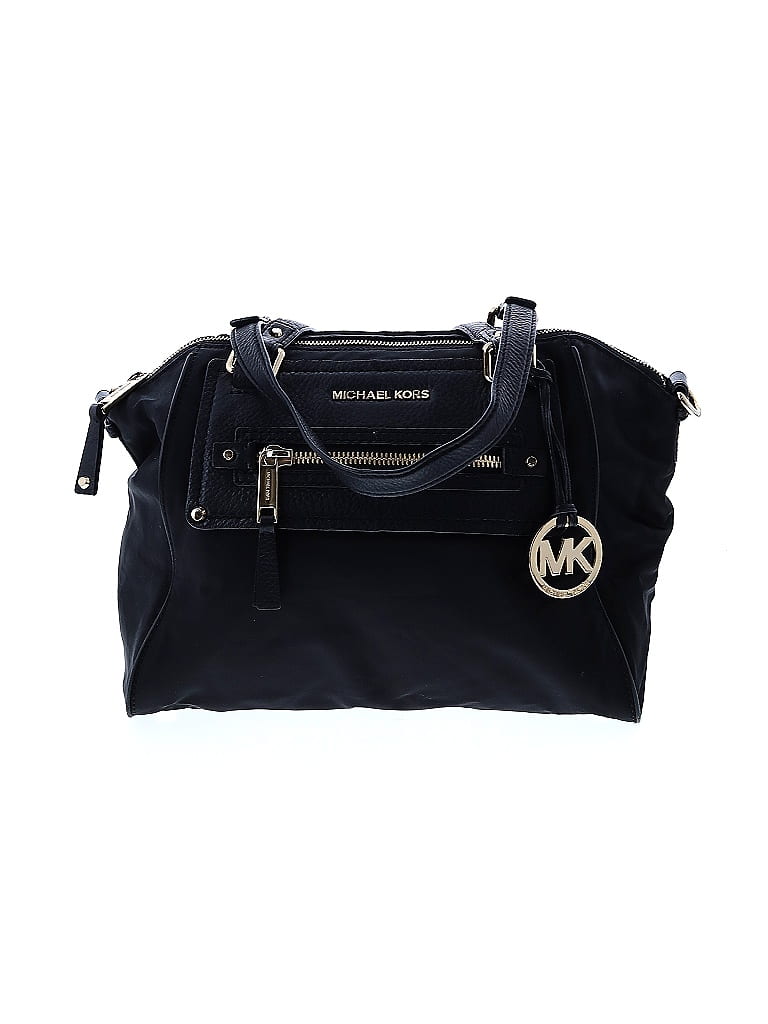 MICHAEL Michael Kors Solid Blue Black Shoulder Bag One size - photo 1