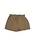 Pull&Bear Solid Tan Khaki Shorts Size S - photo 1