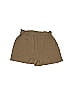 Pull&Bear Solid Tan Khaki Shorts Size S - photo 2