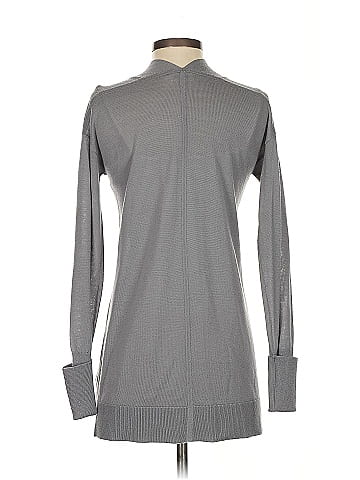 R | Label Wool Cardigan (view 2)