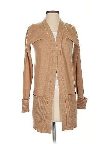 R | Label Wool Cardigan (view 1)