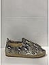 Jimmy Choo Animal Print Silver Tan Flats Size EU 38 - photo 10