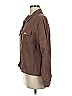 Fresh Produce 100% Linen Brown Long Sleeve Button-Down Shirt Size M - photo 5