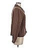 Fresh Produce 100% Linen Brown Long Sleeve Button-Down Shirt Size M - photo 4