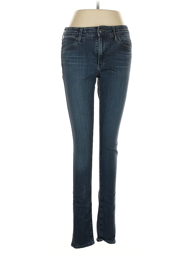 Adriano Goldschmied Solid Blue Jeans Size 28 waist - photo 1